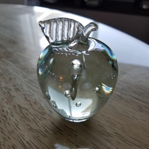 Vines Art Glass Other - MSH ASH 1987 Vines Art Glass Apple 3 1/4" x 2 3/8"